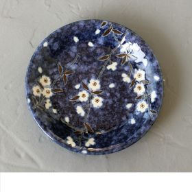 Blue Painted Into Cherry Blossom Multi-use Bowl Rice Porridge