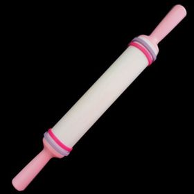 Home Kitchen Cake Roller Pin Crafts Fondant Cake Dough Rolling Pin Baking Tool