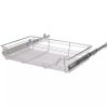 Pull-Out Wire Baskets 2 pcs Silver 31.5