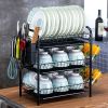 Dish Rack Drain Rack Kitchen Product Shelf Tableware Storage Box Dry The Dish Rack Dish Rack Dinnerware Storage Shelf