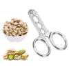 1pc Multifunctional Stainless Steel Seed Plier Scissor Nut Kitchen Tools Nutcracker Walnut Pine Sheller Opener