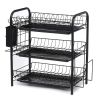 Dish Rack Drain Rack Kitchen Product Shelf Tableware Storage Box Dry The Dish Rack Dish Rack Dinnerware Storage Shelf