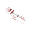 Lightweight Meat Injector Syringe Meat Syringe Marinade Injector for Marinade Flavor Holiday Dinners Restaurant