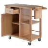 Douglas Utility Kitchen Cart, Natural