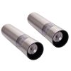 2pcs Stainless Steel Electric Automatic Pepper Mills Salt Grinder