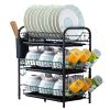 Dish Rack Drain Rack Kitchen Product Shelf Tableware Storage Box Dry The Dish Rack Dish Rack Dinnerware Storage Shelf