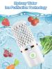 MYFYU Portable Fruit and Vegetable Washing Machine; USB Wireless Food Purifier Washing Cleaner; Fruit and Vegetable Wash for Home&Kitchen Gadgets.